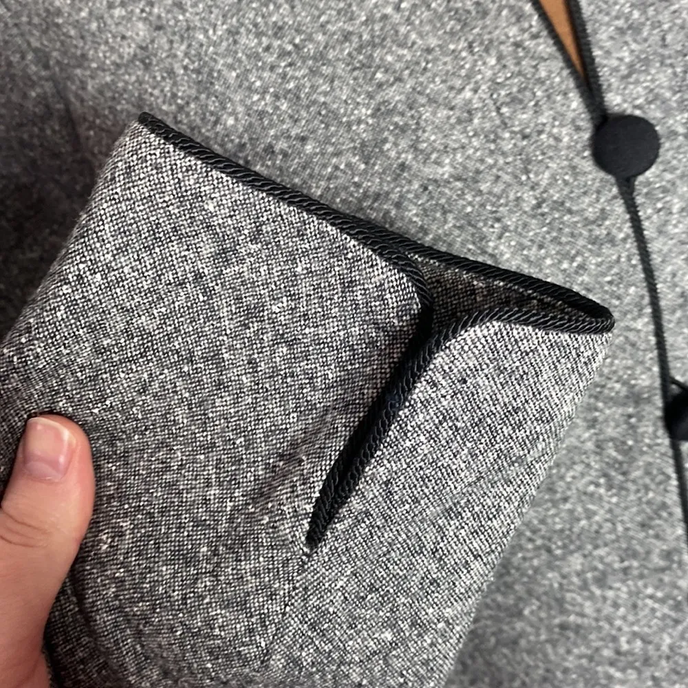 Pendleton vintage wool silk three button piped single breasted blazer size 8P - Image 11