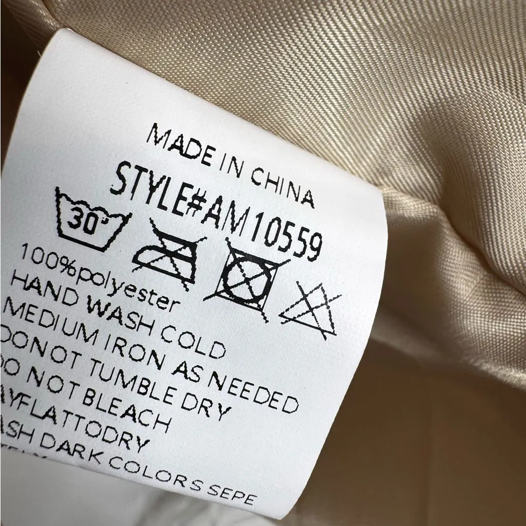 Amoli Faux Fur Fringe Open Front Jacket Pink Size M Size M - Image 6