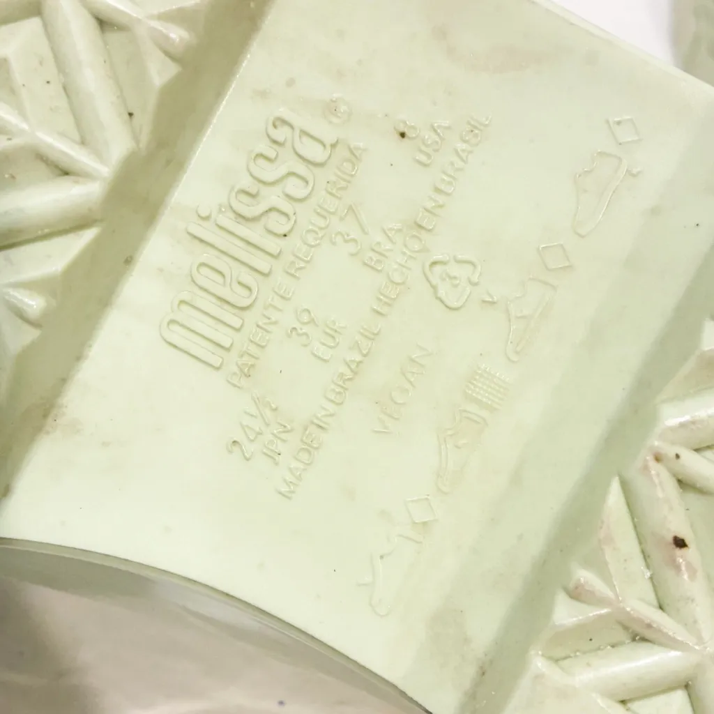 MELISSA SHOES Size 8 FLUFFY SNEAKER – BOOT in GREEN VERDE HORTELA - Image 8