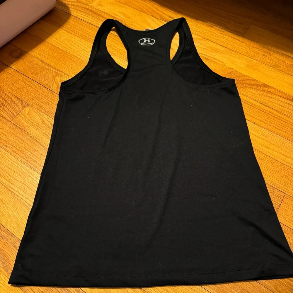 Under Armour Heat Gear Tank Top Black Small - Image 3