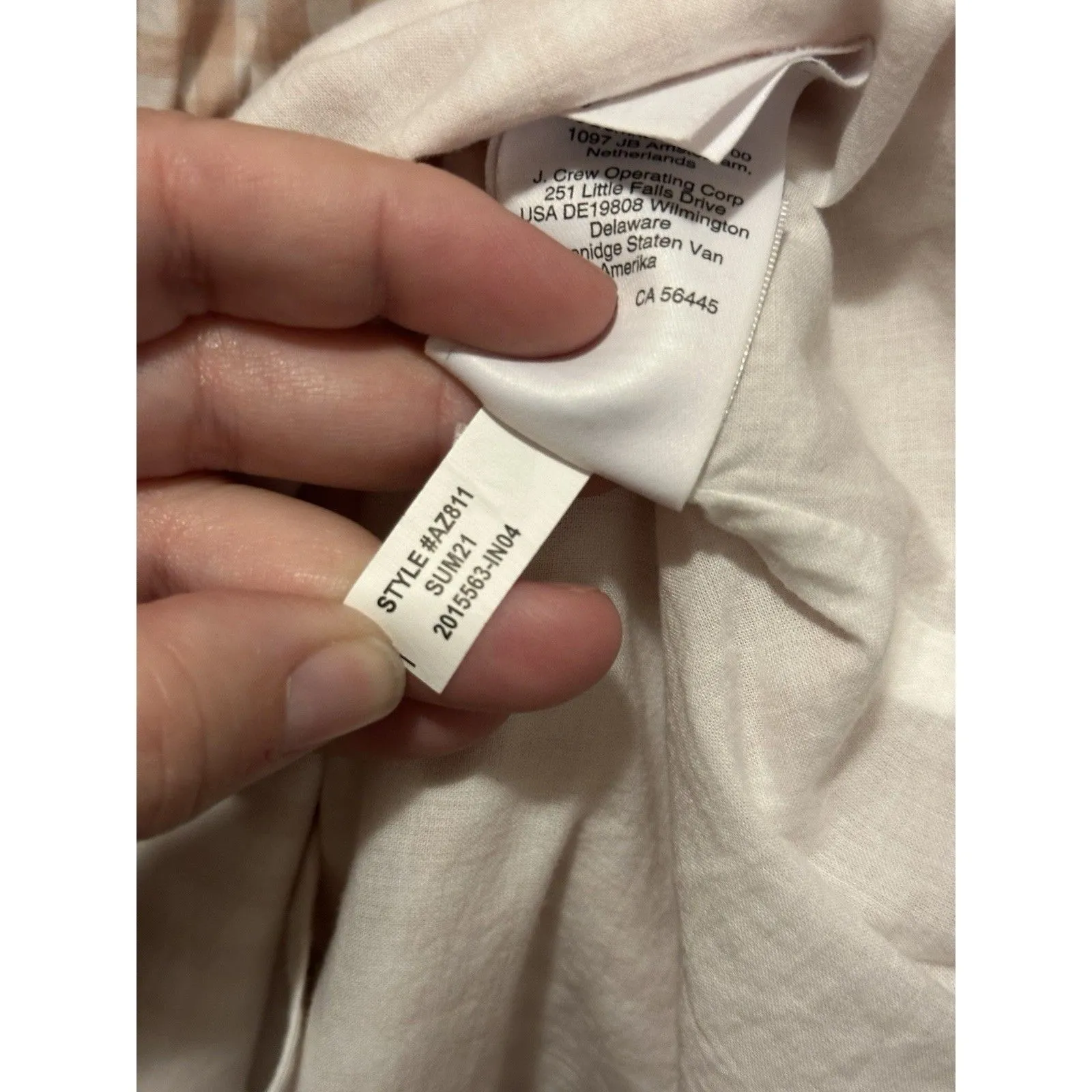 J.Crew Smocked 100% Cotton Puff - Image 13