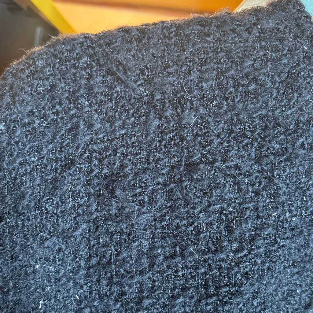 Elegant Black Metallic Silver Women's Sweater Wrap Poncho One Size Size undefined - Image 6