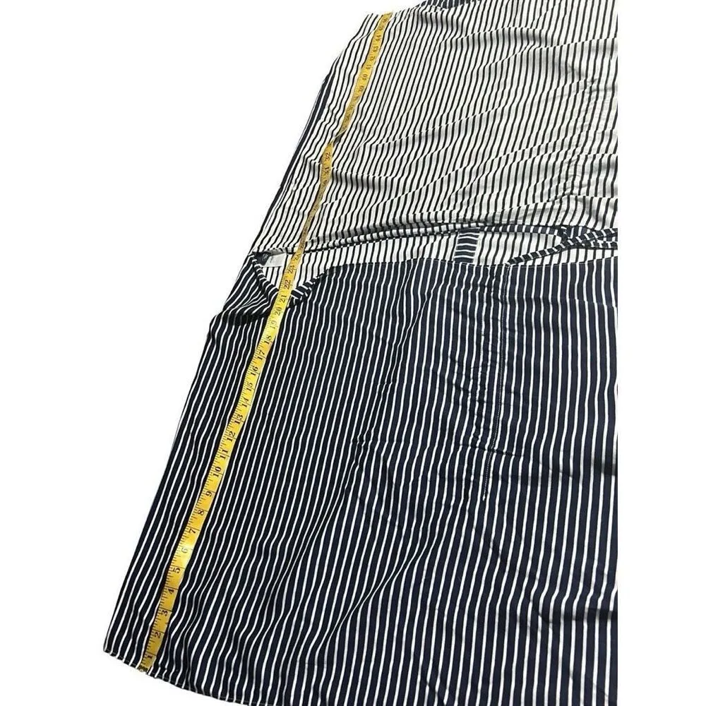 Lands End OS drawstring waist striped Kimono - Image 8