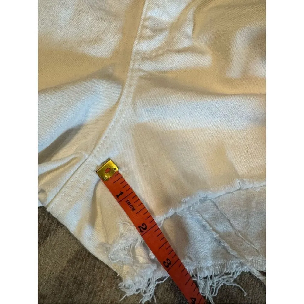 AG Adriano Goldschmied the Bryan ex boyfriend cut off jean shorts size 29 - Image 9