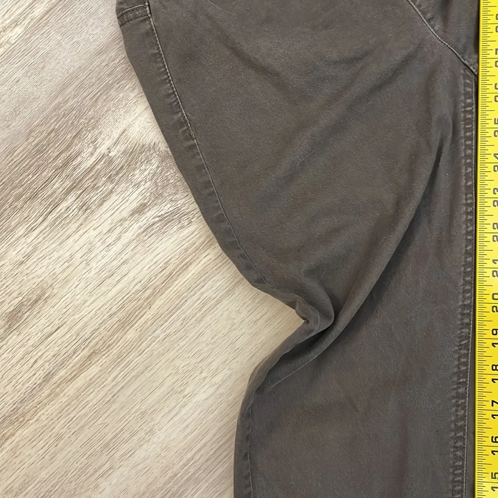 Espirit Chocolate Brown Pull On Elastic Waist Pants Size 2 - Image 10