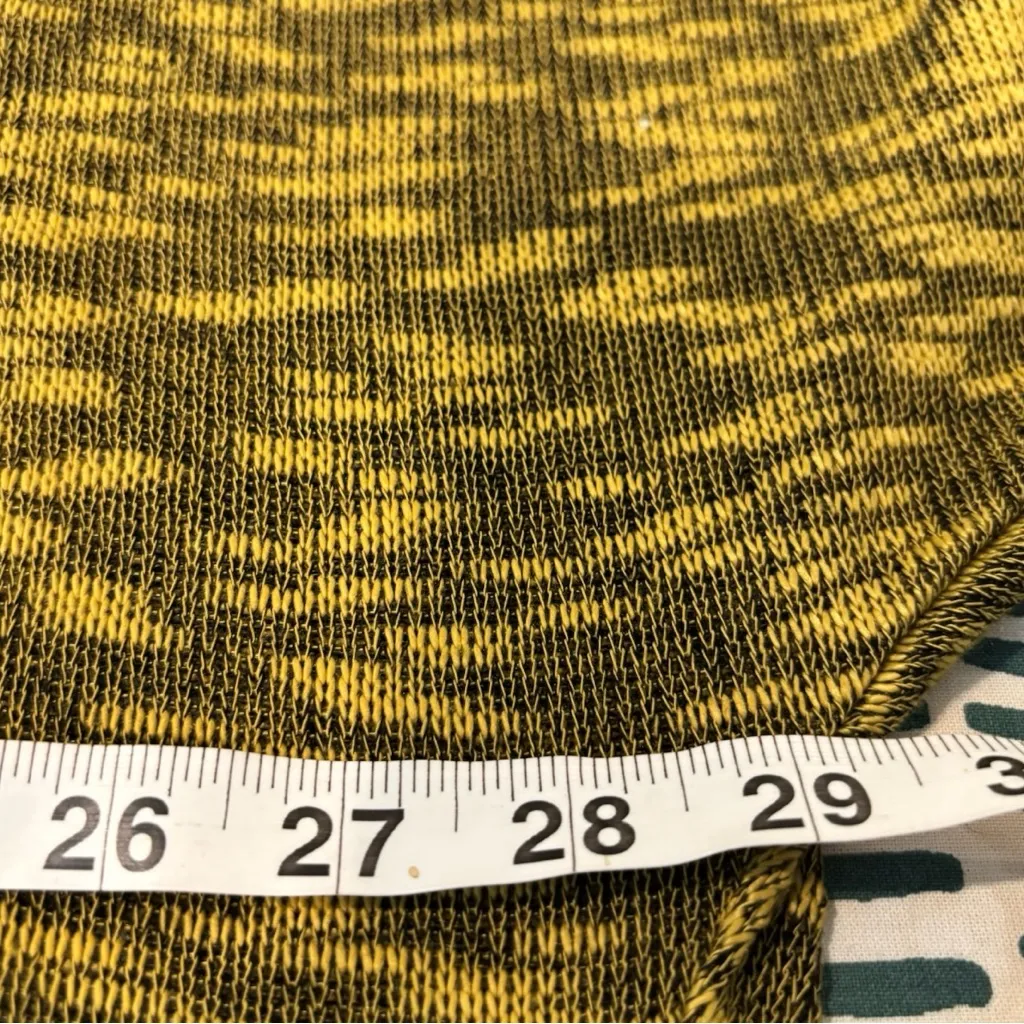LuLaRoe Yellow Speckled Cardigan | Size Medium | Open Front Stretch Knit - Image 6