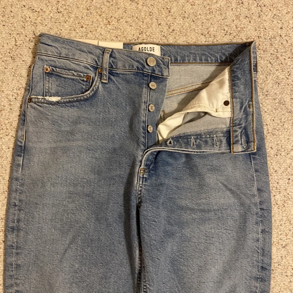 Agolde RILEY Straight Crop Jeans - Image 3