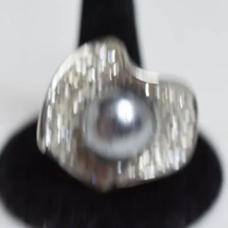 NWOT Classy Sassy Cocktail Dinner Party Y2K Statement Rhinestone Size 9 Ring - Image 2