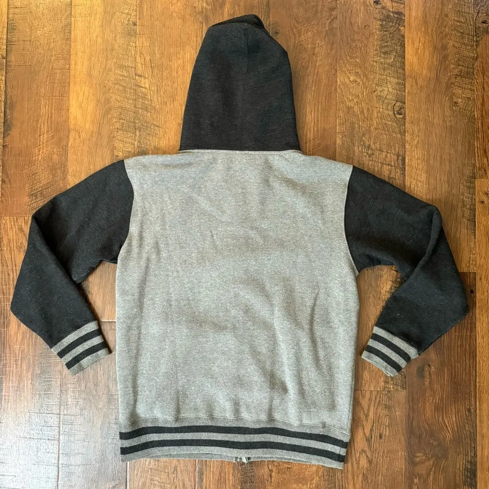THE UPSIDE authentic movie zipper hoodie, unisex, size L Gray Size L - Image 2