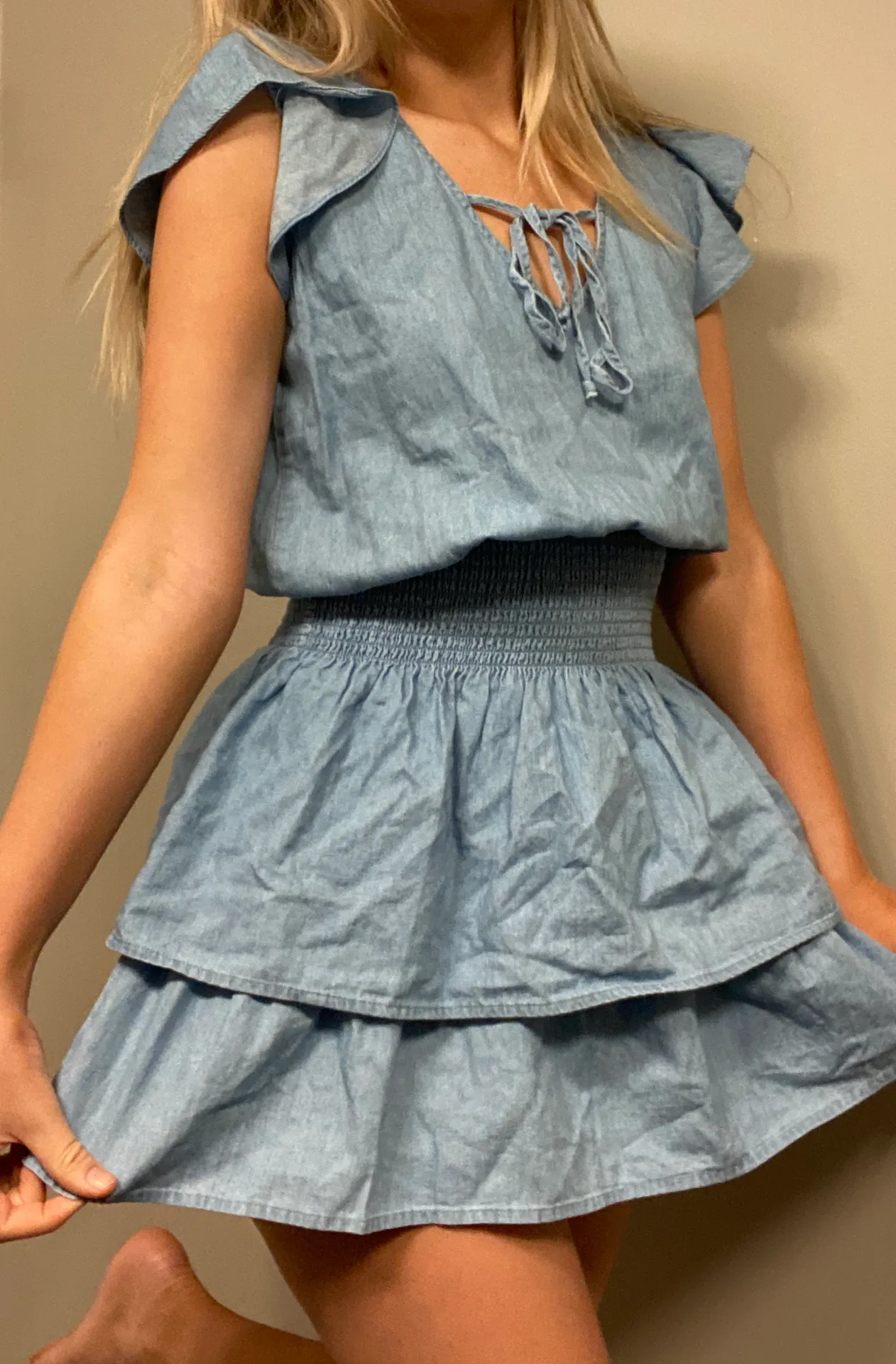 Tiered Ruffle Dress - Image 2