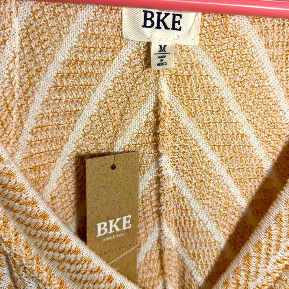 BKE Tan and Cream Knit Tank Top NWT - Image 2