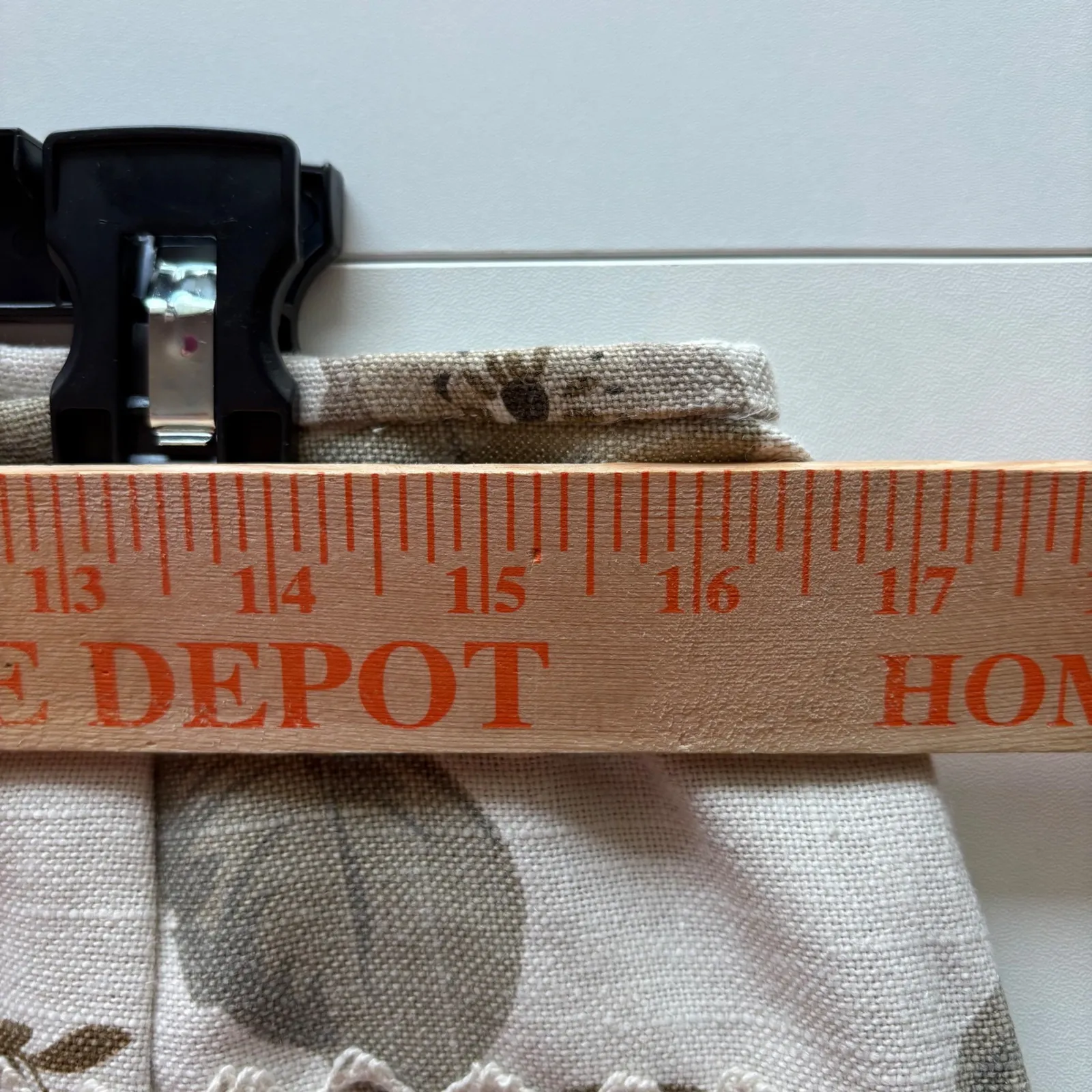 Monroe & Main Womens Linen Floral Pencil Skirt Crochet Trim Sz 10‎ Tan - Image 7