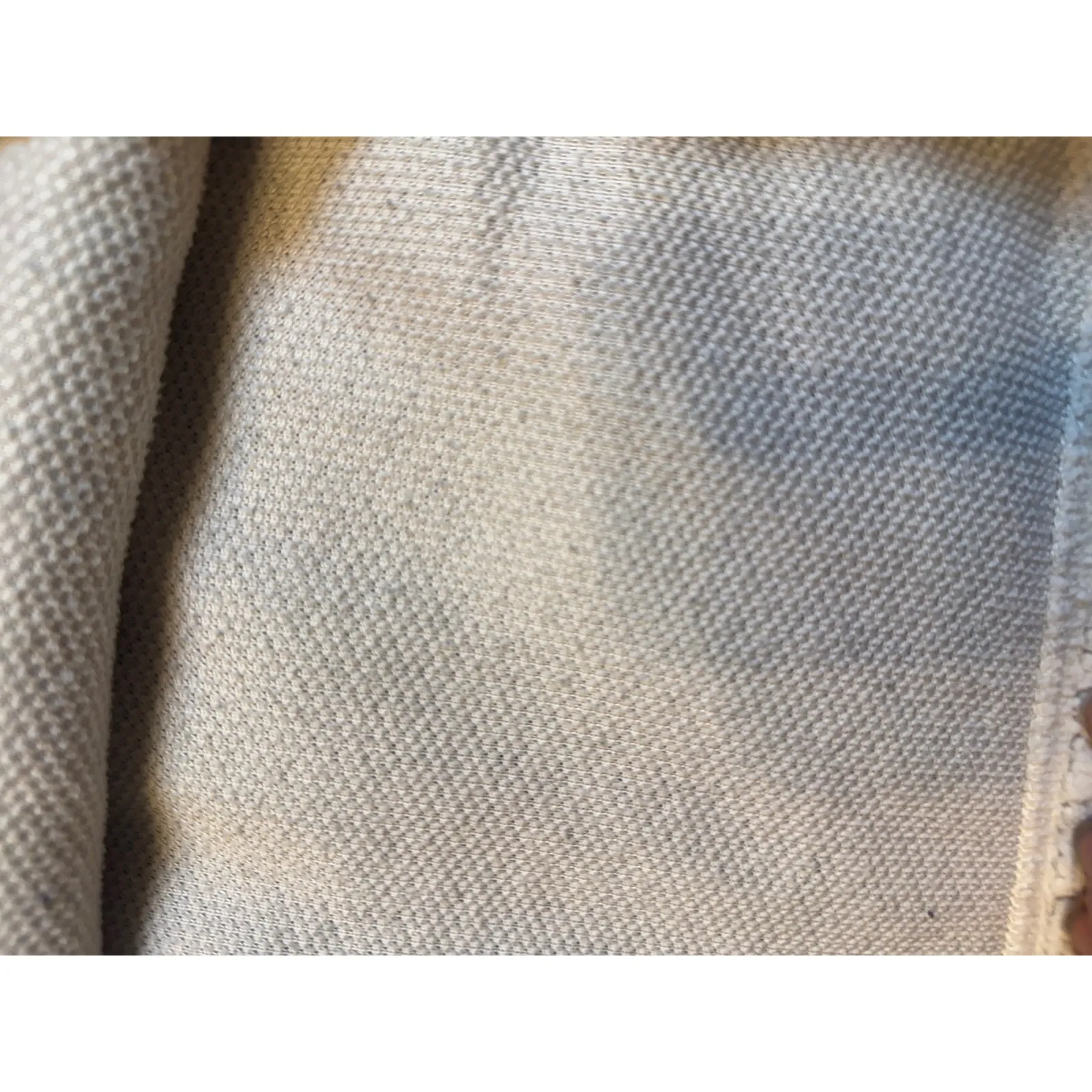 FILA Cream Sherpa Fleece Pullover Hoodie Sweatshirt Women's Medium - Image 3