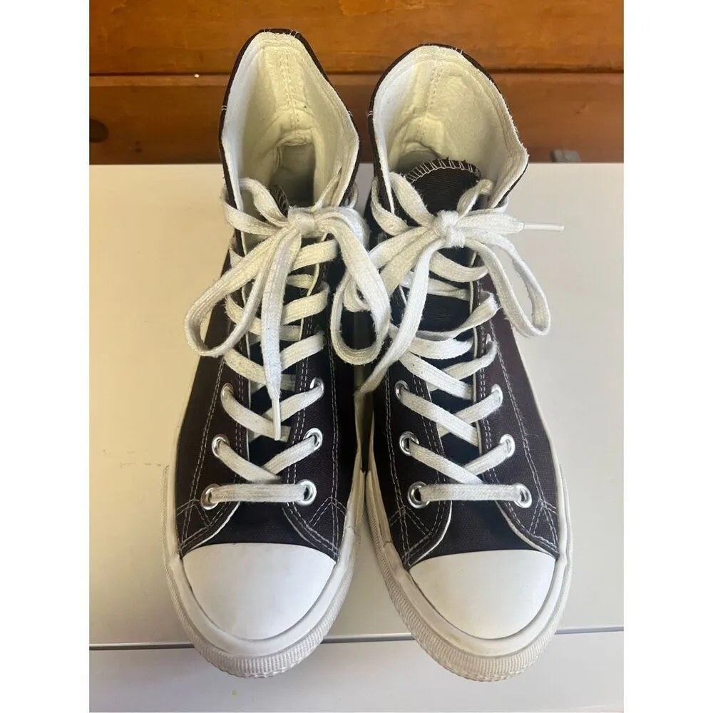 Sincerely Jules Vance Brown High Top Lace Up Sneakers Sz 8 Womans - Image 6