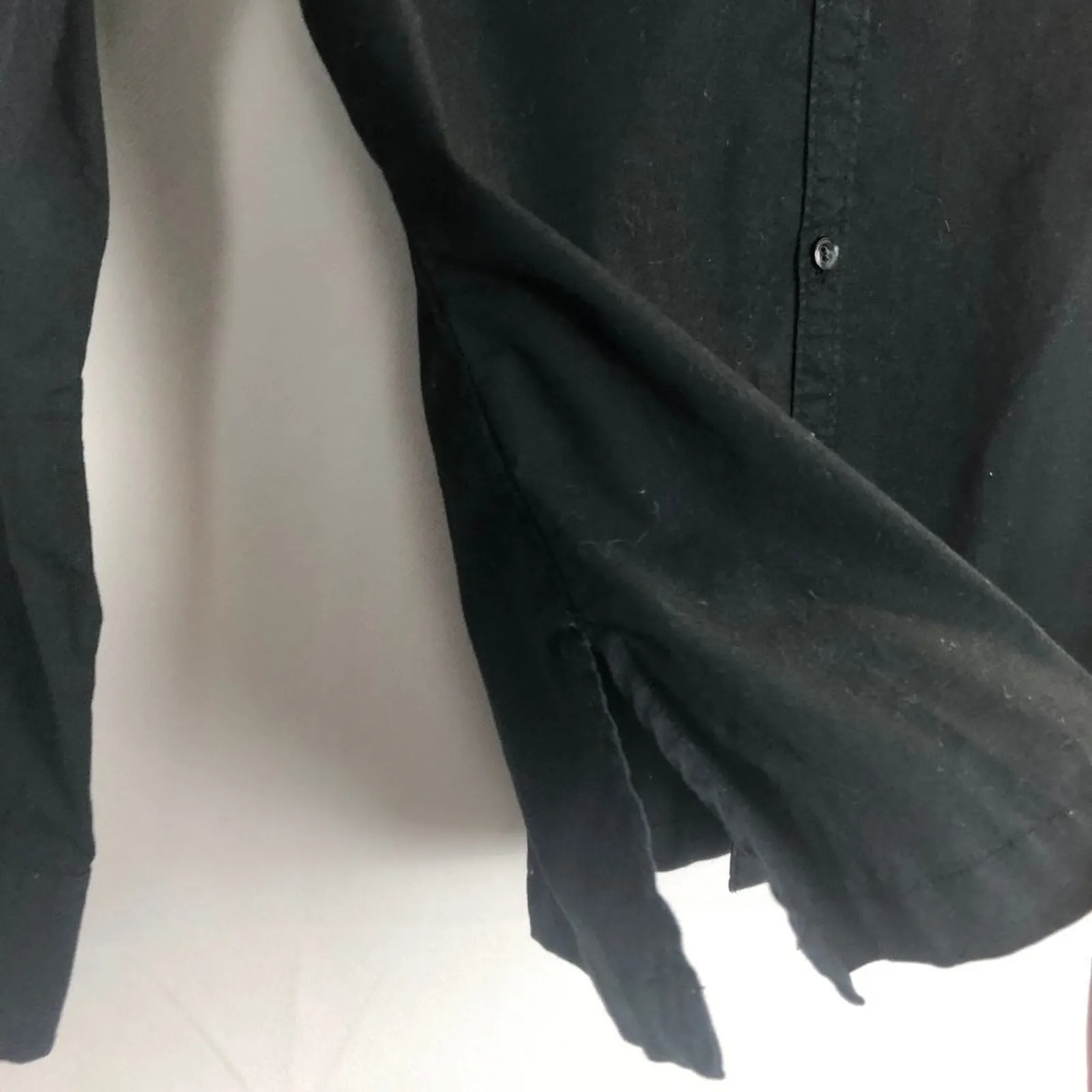 Giordano Casual & Classy Button Down Black Shirt Size Large - Image 10