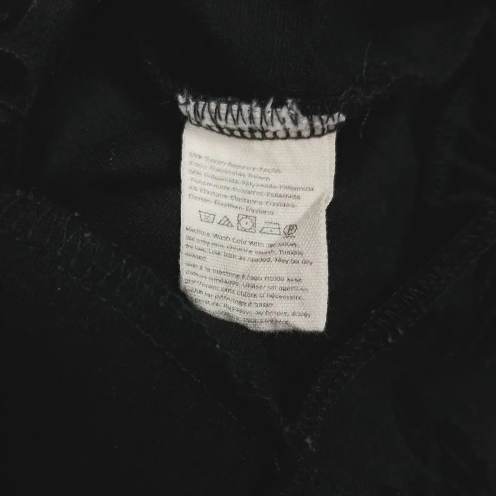 Free People Velvet Floral Embossed Bodycon Dress Black Sz Small - Image 10