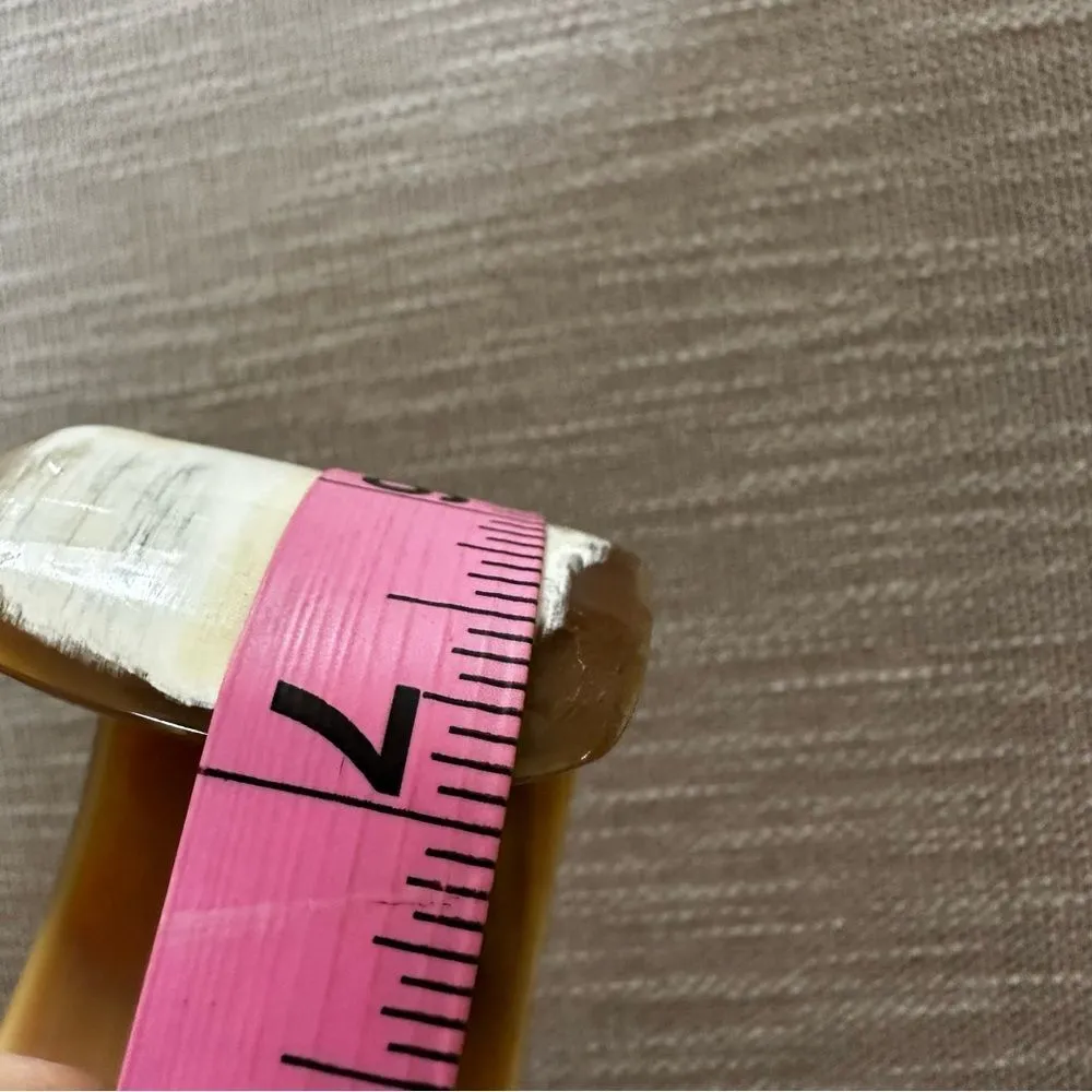 Horn enamel cuff bracelet - Image 9