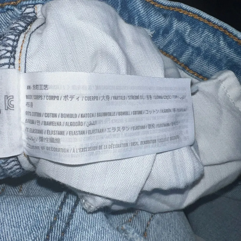 Abercrombie & Fitch Blue Straight Jeans Classic Style 33/16L - Image 8