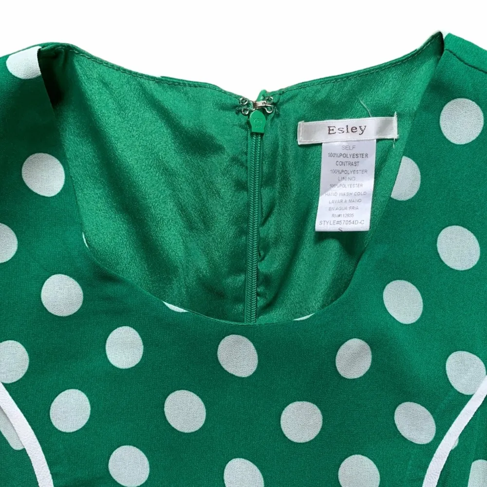 ModCloth Esley Fit & Flare Polka Dot Dress - Image 3