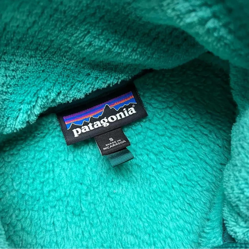 Patagonia Re-Tool Snap-T Epic Blue Fleece Pullover Sweater Women’s Size Small - Image 8