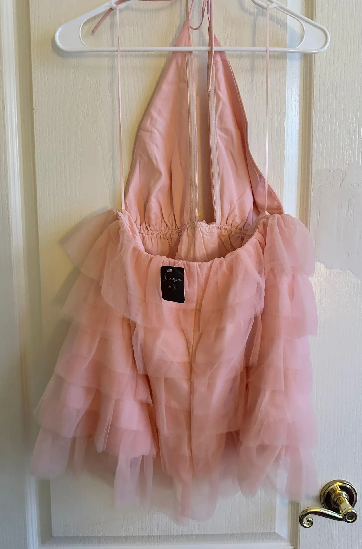 Pink Halter Minidress - Image 5