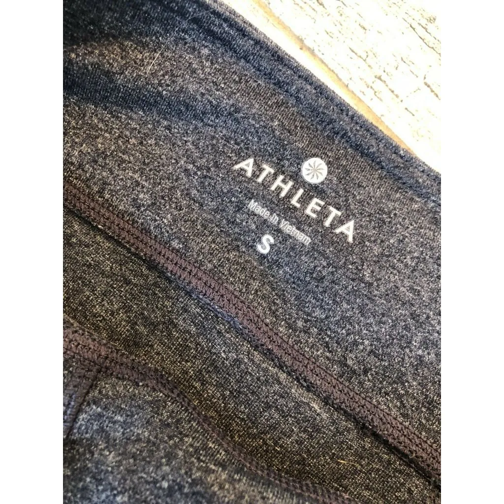 Athleta Kick Booty‎ Small sweatpants Yoga Pants Leggings Gray 819277 Stretch - Image 6