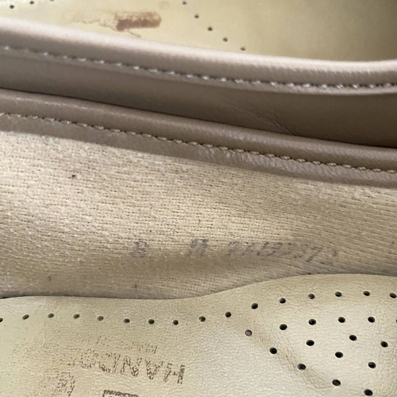 SAS Penny Loafers Tan Leather Moc Toe Tripad Comfort Preppy‎ Women's Size 8 - Image 8