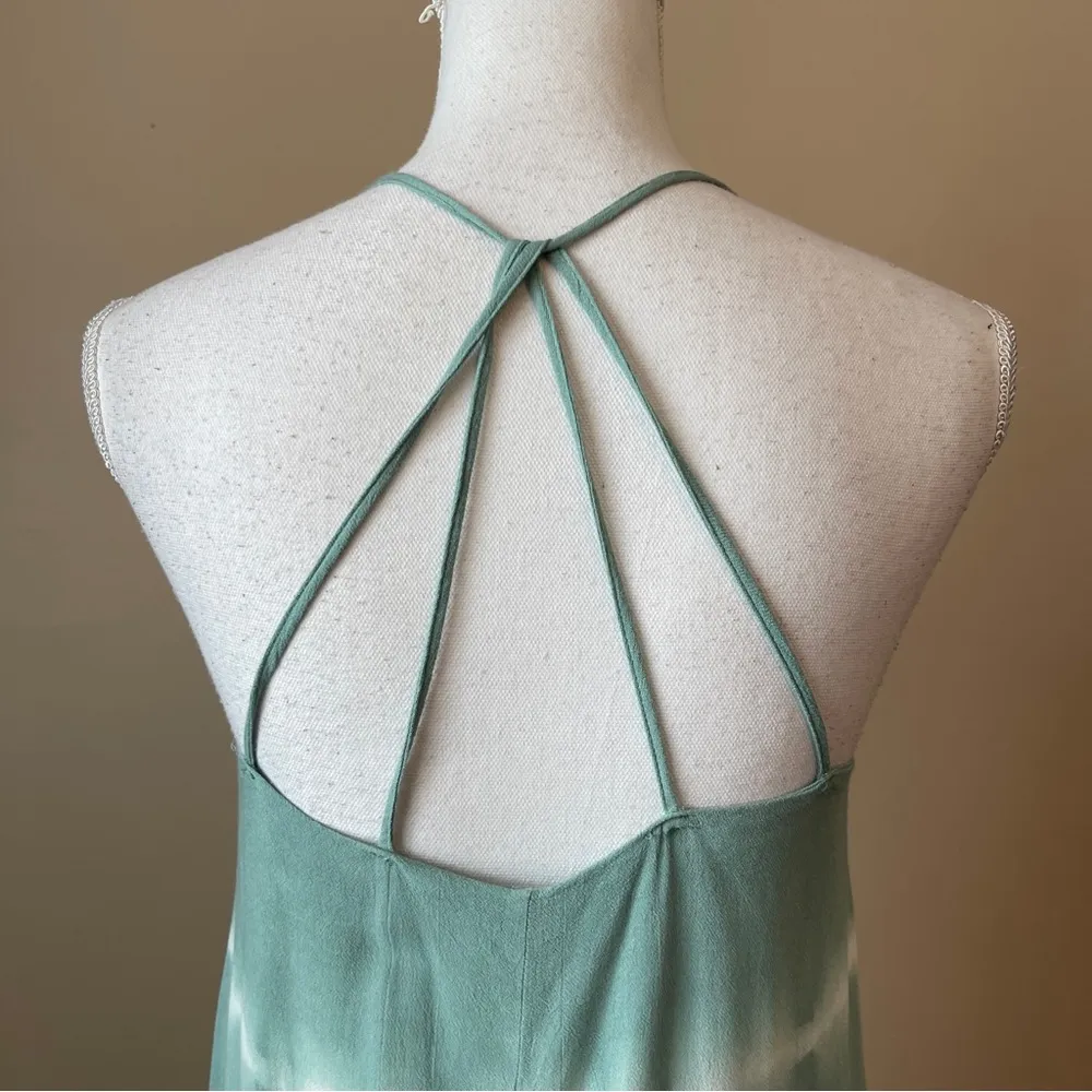 BISHOP + YOUNG | Green Tie Dye Tunic Tank Top Sz XS - Image 5