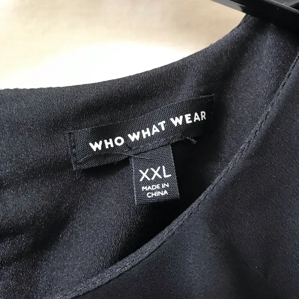 WhoWhatWear Ruffle Neck and Sleeves Dress - Image 6