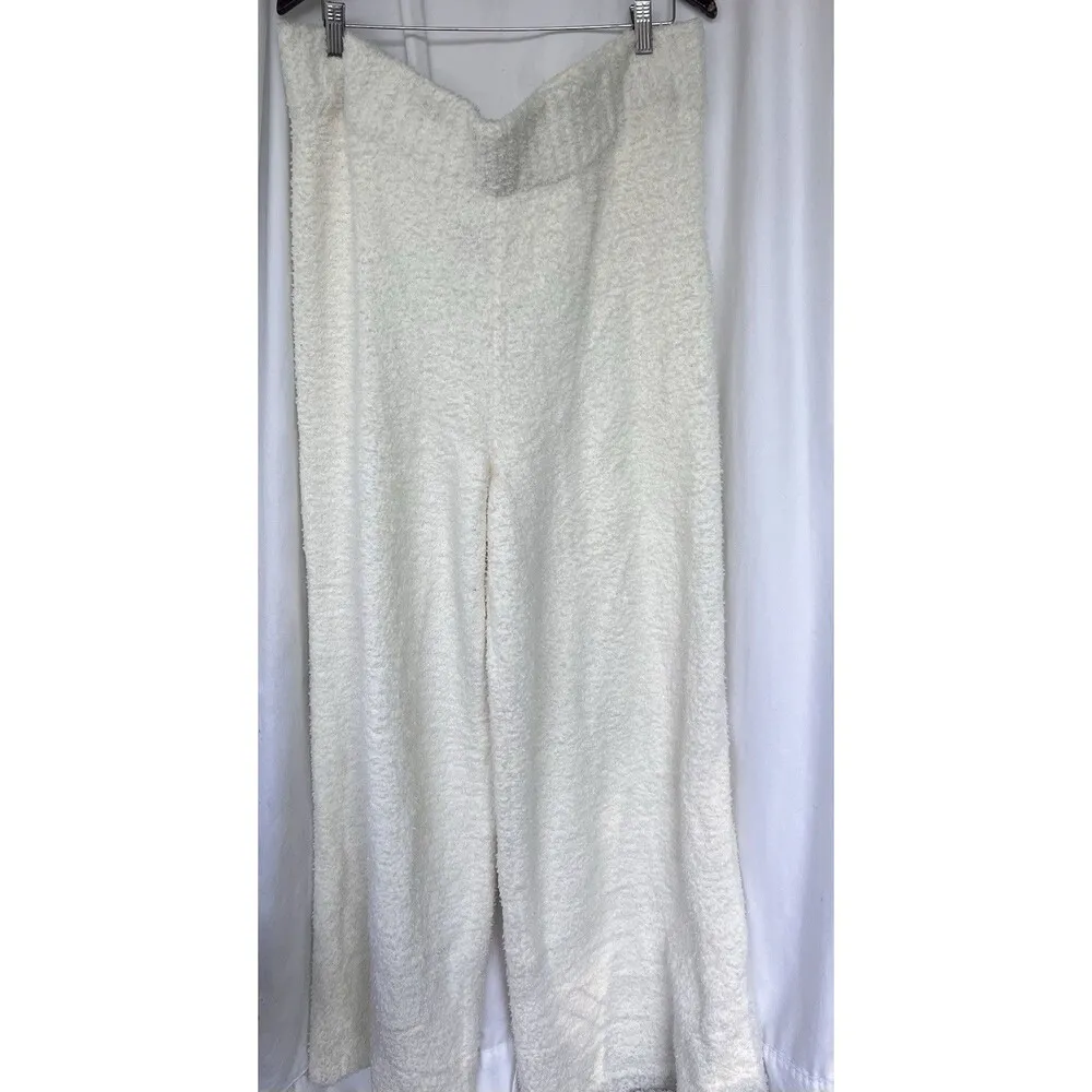 Skims Cozy Knit Pant Bone Boucle Women’s 4X/5X Comfy Loungewear Elastic Waist - Image 6
