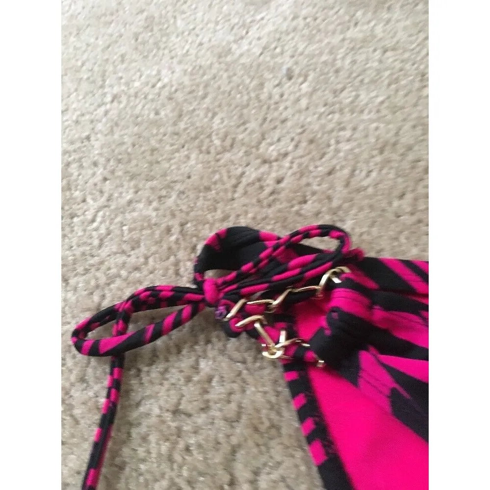 George Women's Geometric Print Swim Bikini Bottom Size XL 16 - Image 2