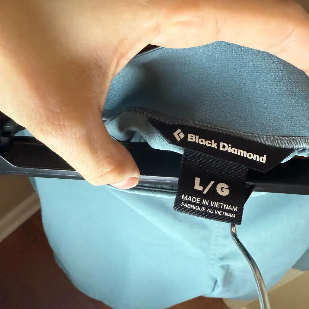 Black Diamond WOMEN'S SIERRA SHORTS Blue Size L - Image 8