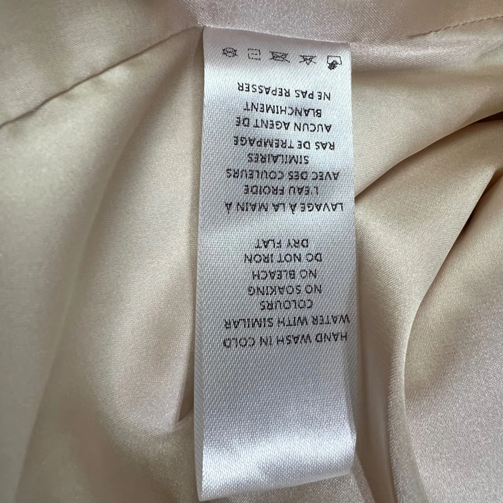 MABLE Sparkly Embellished Pearl Sequin Double Breasted Blazer Jacket Size M White Size M - Image 11