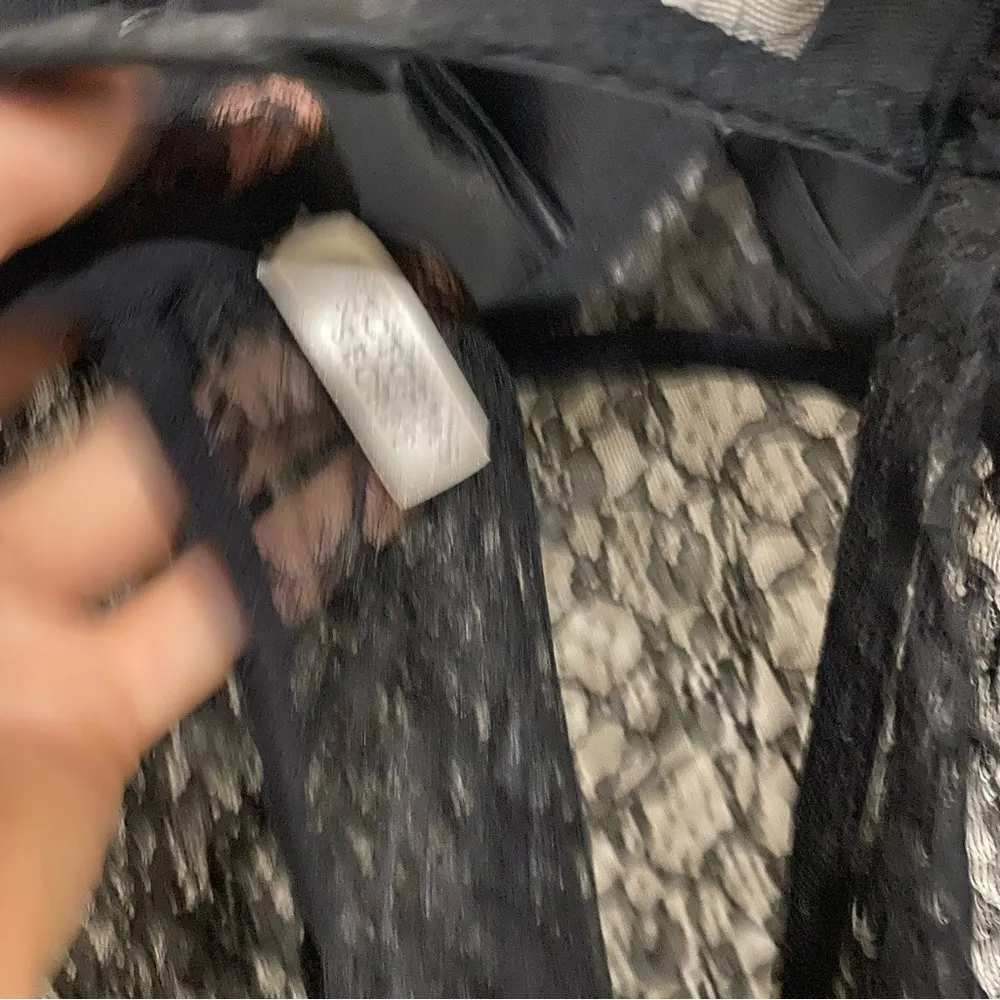 Victoria's Secret Vintage Black Lace Babydoll Lingerie Top medium - Image 10