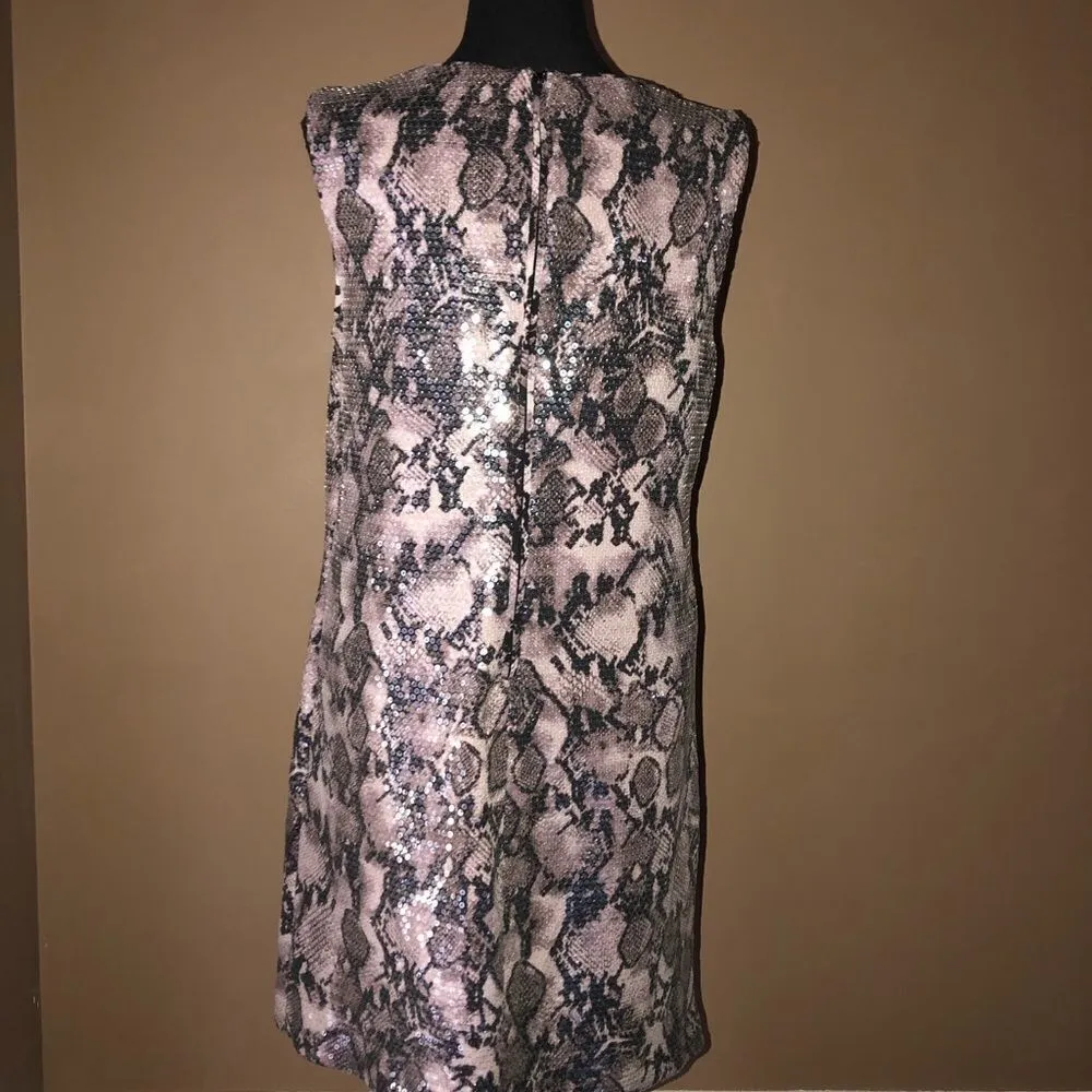 Suzi Chin Embellished Sequins Dress - Image 3