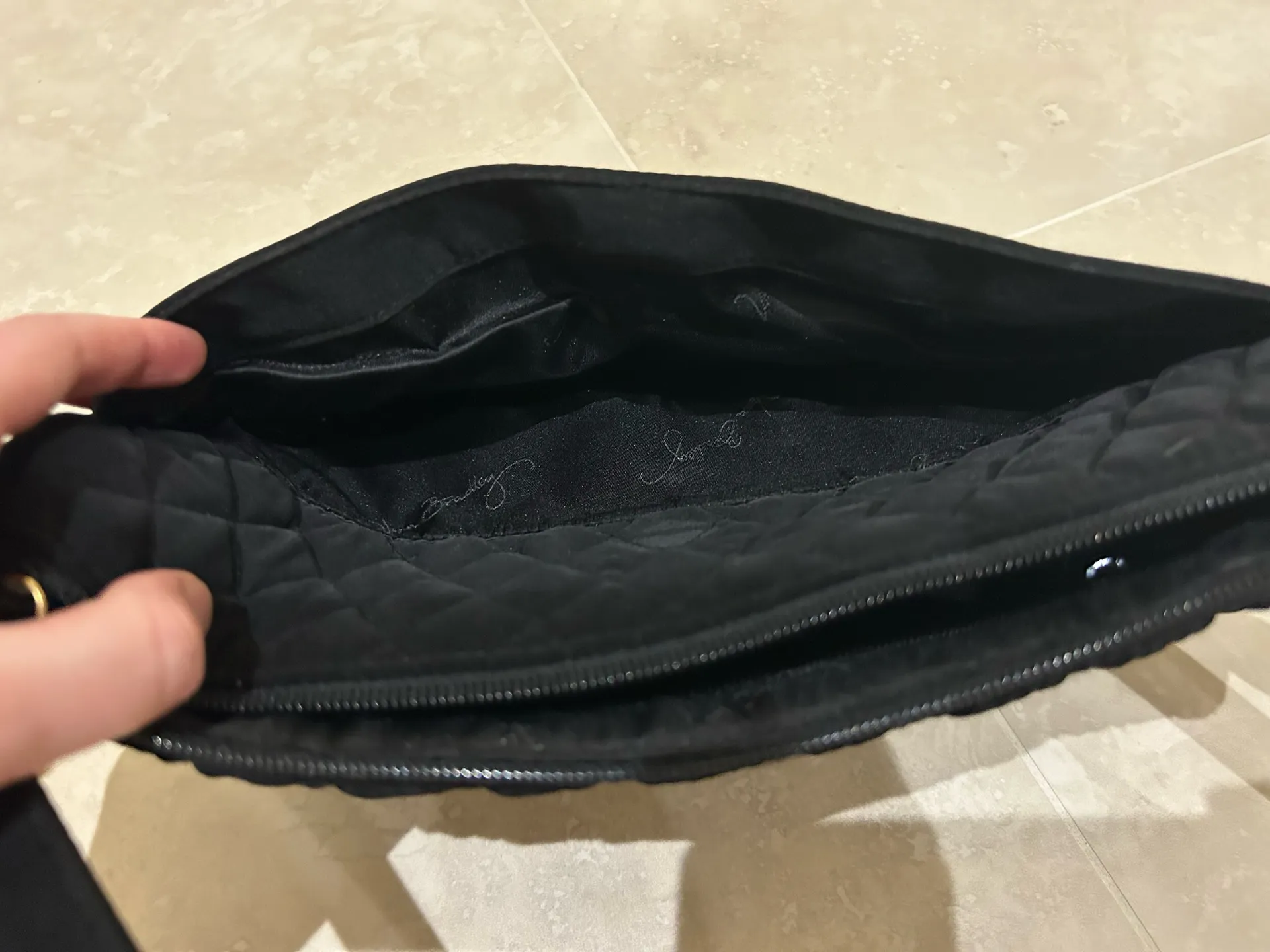 Vera Bradley Black Shoulder Bag - Image 7