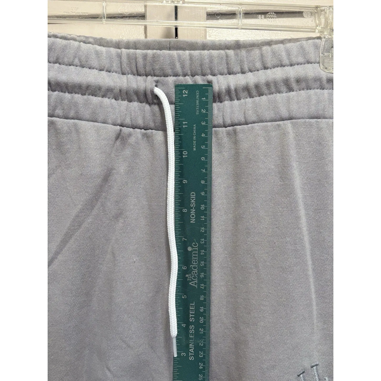 Peanuts Snoopy Gray Embroidered Joggers EUC Gray Size 3XL Soft Pockets - Image 3