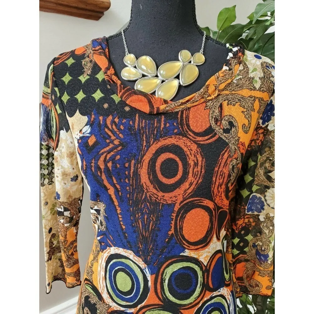 Mirror Image Women's Multicolor Ny Dress Size S - Image 3