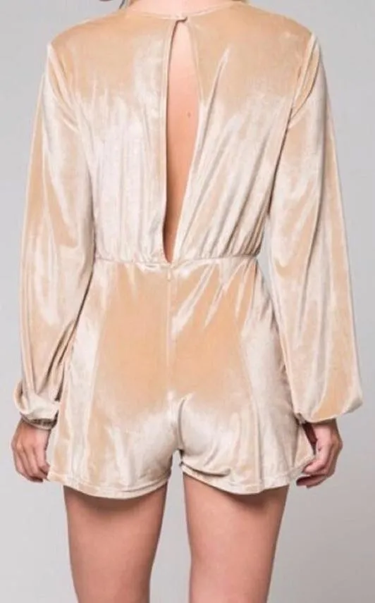 Velvet Romper  - Image 2