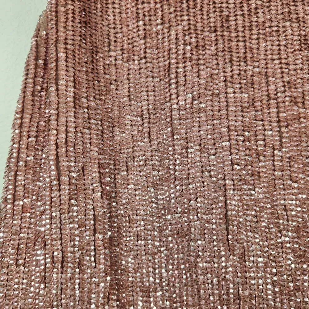 Retrofete Sequin Mini Skirt in Pink Size Small NWT - Image 2