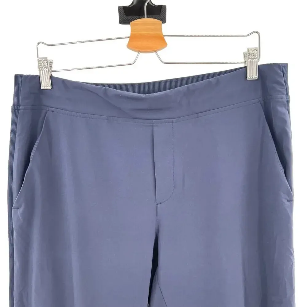 Athleta Brooklyn Mid Rise Ankle Pant Navy Blue‎ Size 12 - Image 4