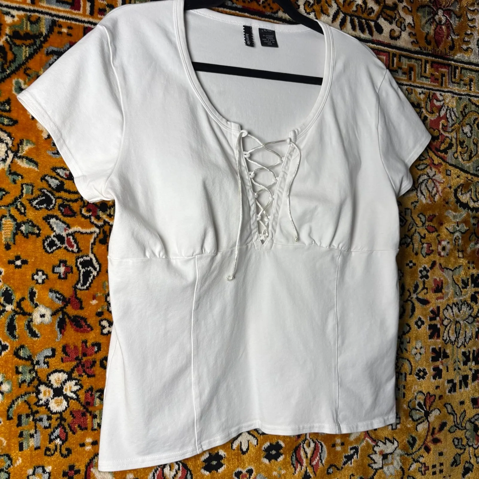 y2K Coquette White Lace - Image 2