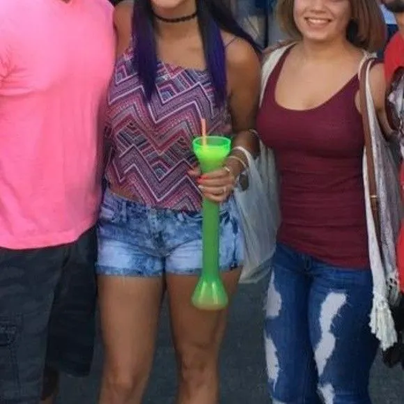 Divided H&M Aztec Patterned Blue, Pink and Purple Crop Top Tank Top Size 2 - Image 8