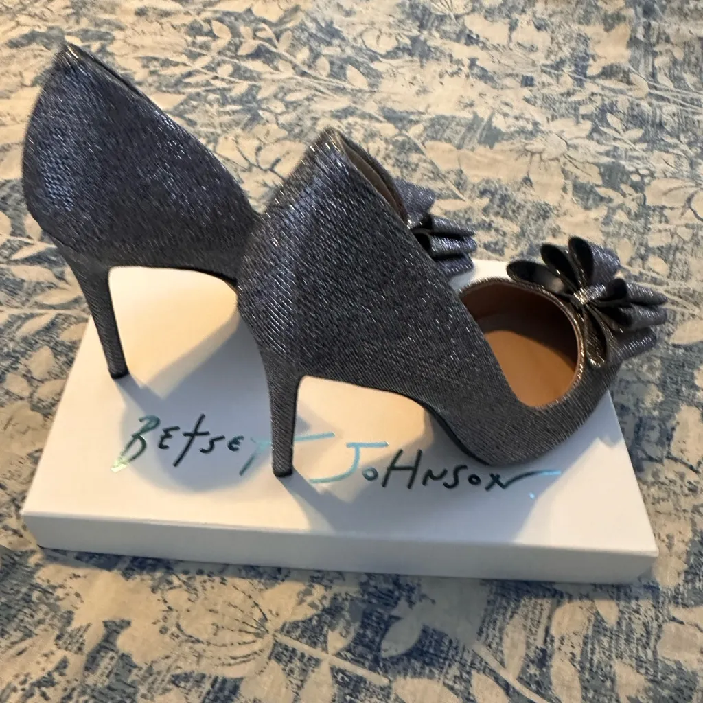 Sparkling Silver Heels - Image 3