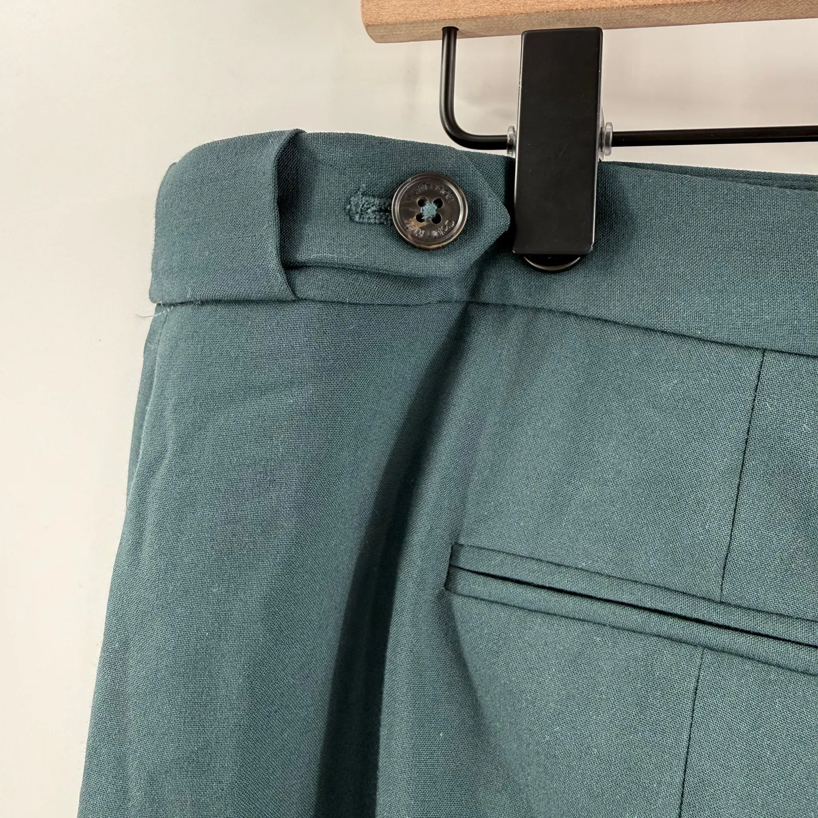 Calvin Klein Pants Women's Size 12P NWT Highline Teal Petites Tapered Ankle - Image 11