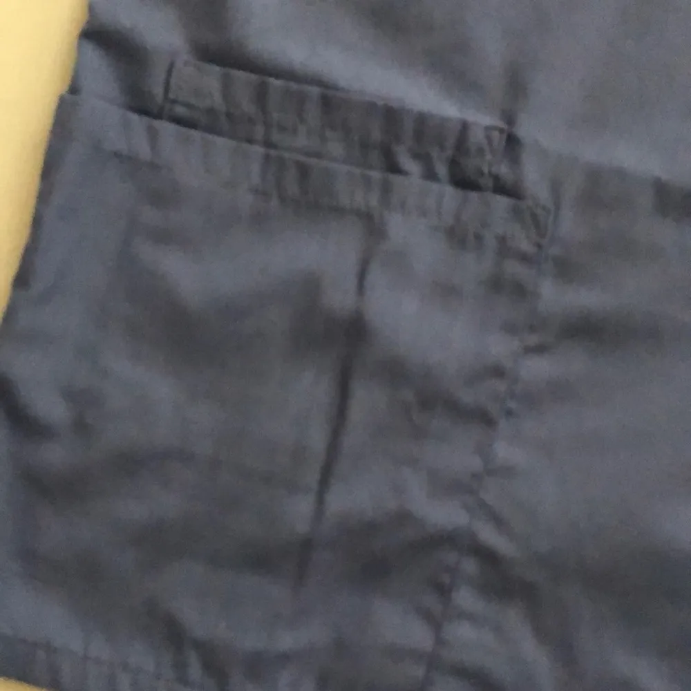 Powder Blue Scrub Top - Image 2