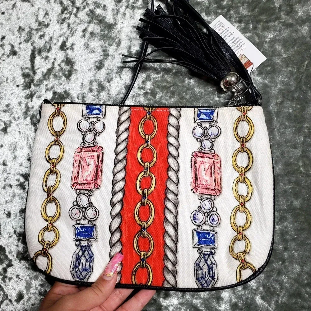 Brighton Crossbody Glitter & Go Chain Purse - Image 6