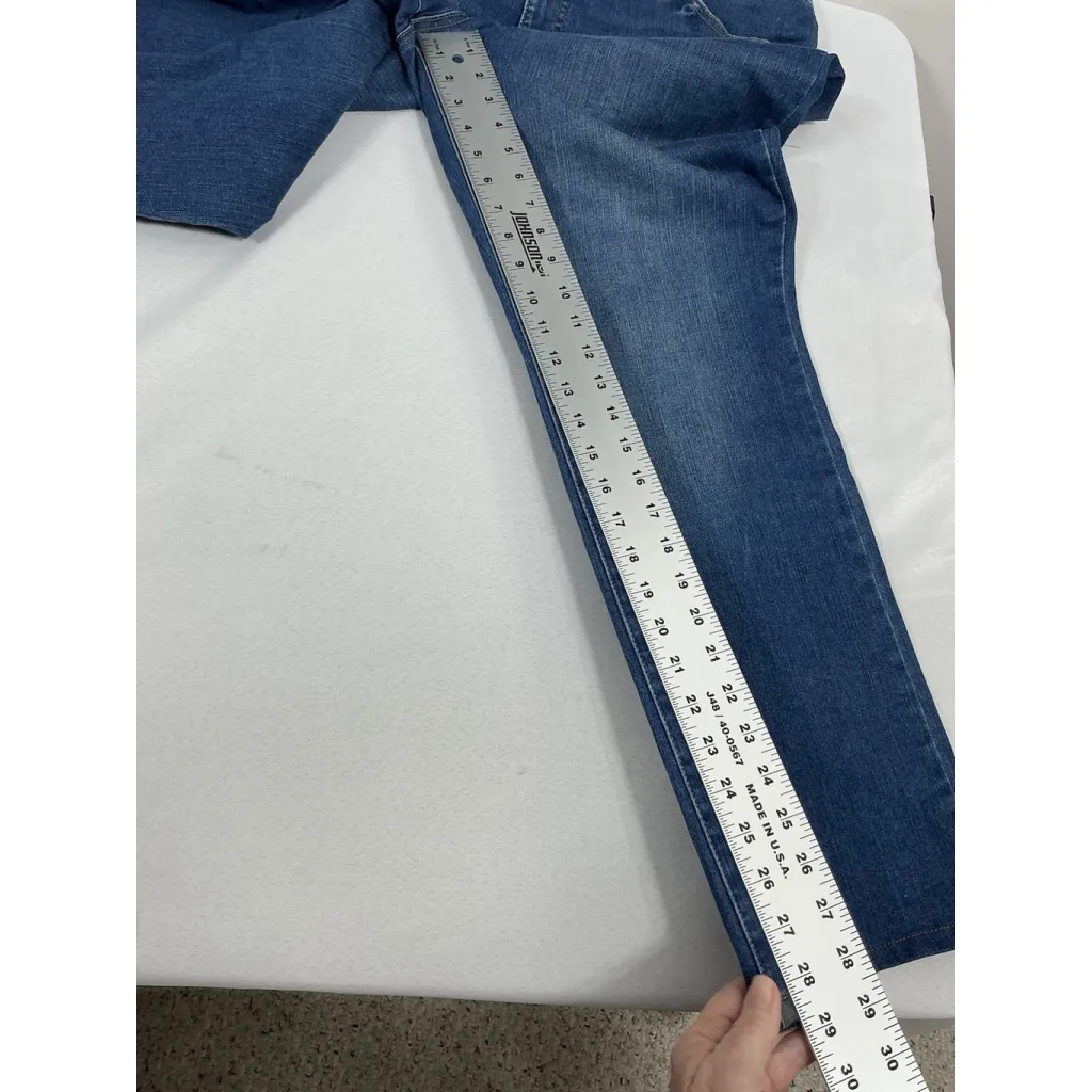 Womans Style & Co Bootleg Blue Jeans 18 - Image 8