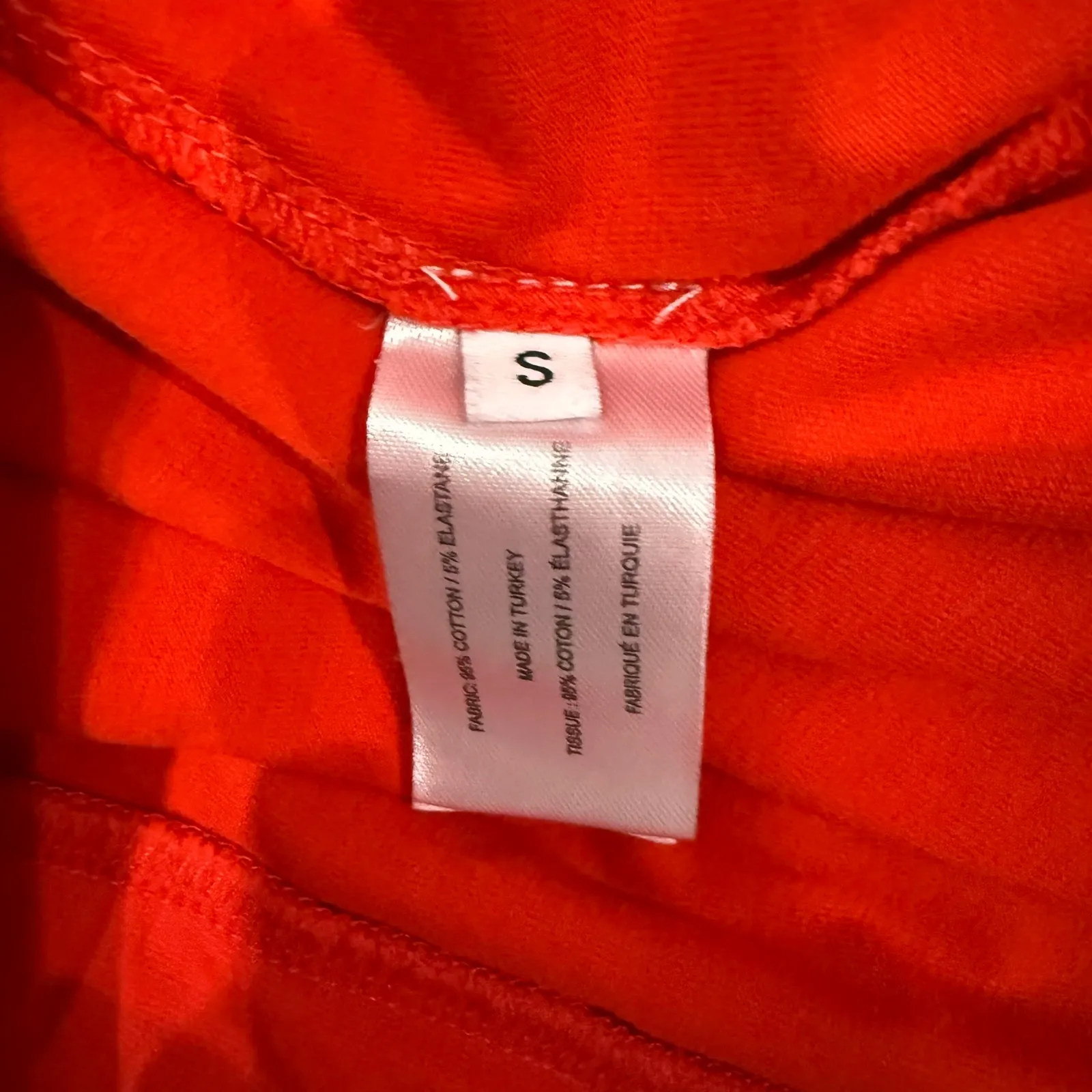 Proenza Schouler White Label Noelle Dress in Orange, Size S - Image 7