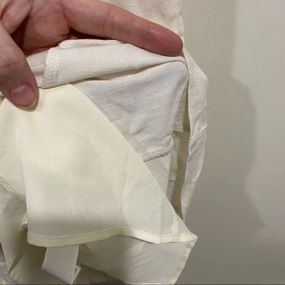 Forever 21 cream size medium low cut back 90s style straps - Image 8